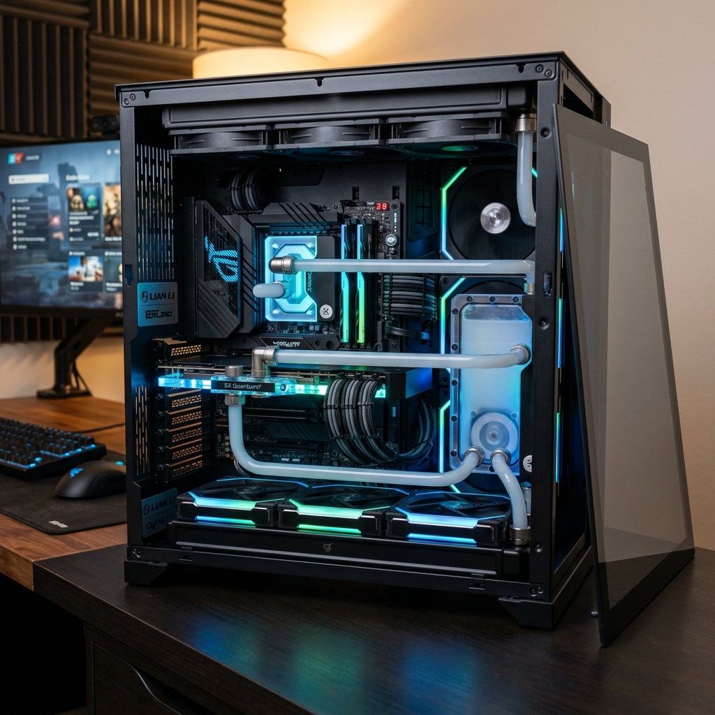 Custom Liquid Cooled PC Build